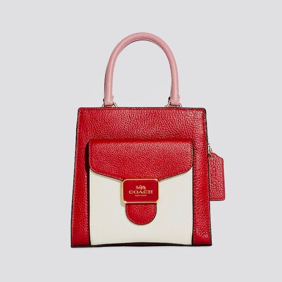 Coach Mini Pepper Crossbody In Colorblock C6994 - Picture 3 of 7